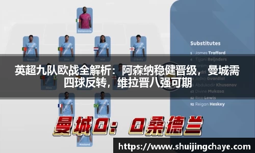 英超九队欧战全解析：阿森纳稳健晋级，曼城需四球反转，维拉晋八强可期